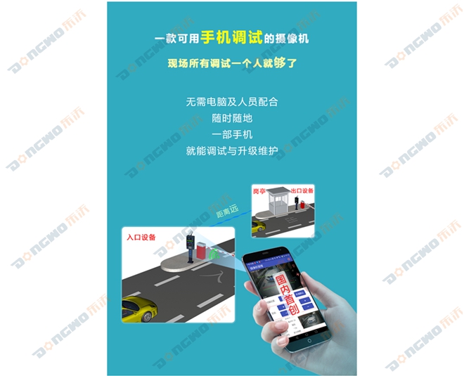 手機調試車牌識別相機APP